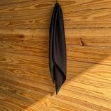 Silk Black Wild Rag