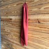 Silk Rusty Red Wild Rag
