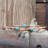Native Made Copper Stacker Bracelets