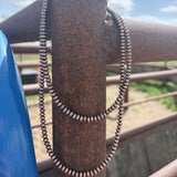 Copper Rondell Necklaces and Stretch Bracelets