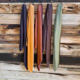 Silk Terracotta Wild Rag