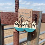 Desert Dreaming Ceramic Earrings