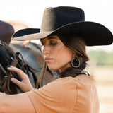 Sterling Western Style Earrings