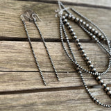 Sterling Western Style Earrings