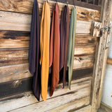 Silk Terracotta Wild Rag