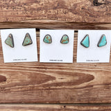 Spiny Oyster & Turquoise Statement Stud Earrings – J. Frank