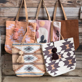 Large Western Tote Bag