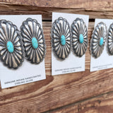 Long Concho Earrings by Rita Lee