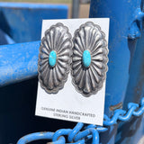 Long Concho Earrings by Rita Lee