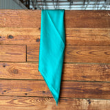 Silk Turquoise Wild Rag