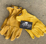 Women's Leather Chore Gloves
