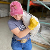 Women's Leather Chore Gloves
