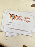 Gift Cards - mailed